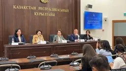 В Казахстане журналистке Ulysmedia пригрозили лишением аккредитации после вопросов о гибели военных на Каспии